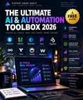 AI & Automation Toolbox 2026 – 9+ Tools for Business, Content & Online Income