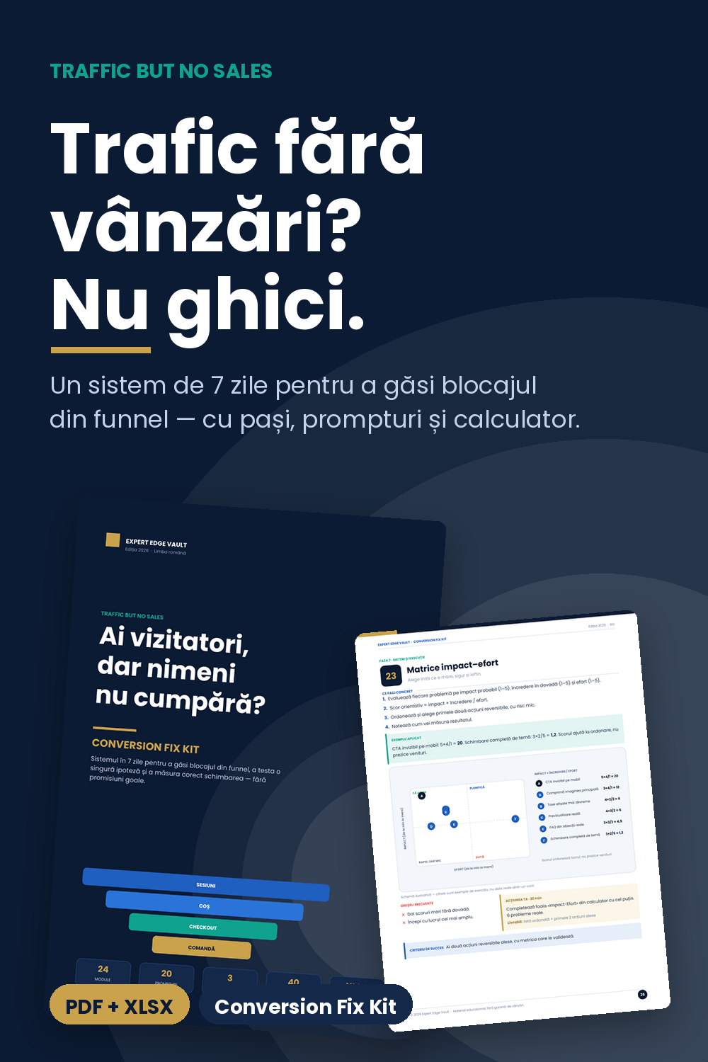 Ghid de 34 pagini, calculator XLSX și 20 prompturi